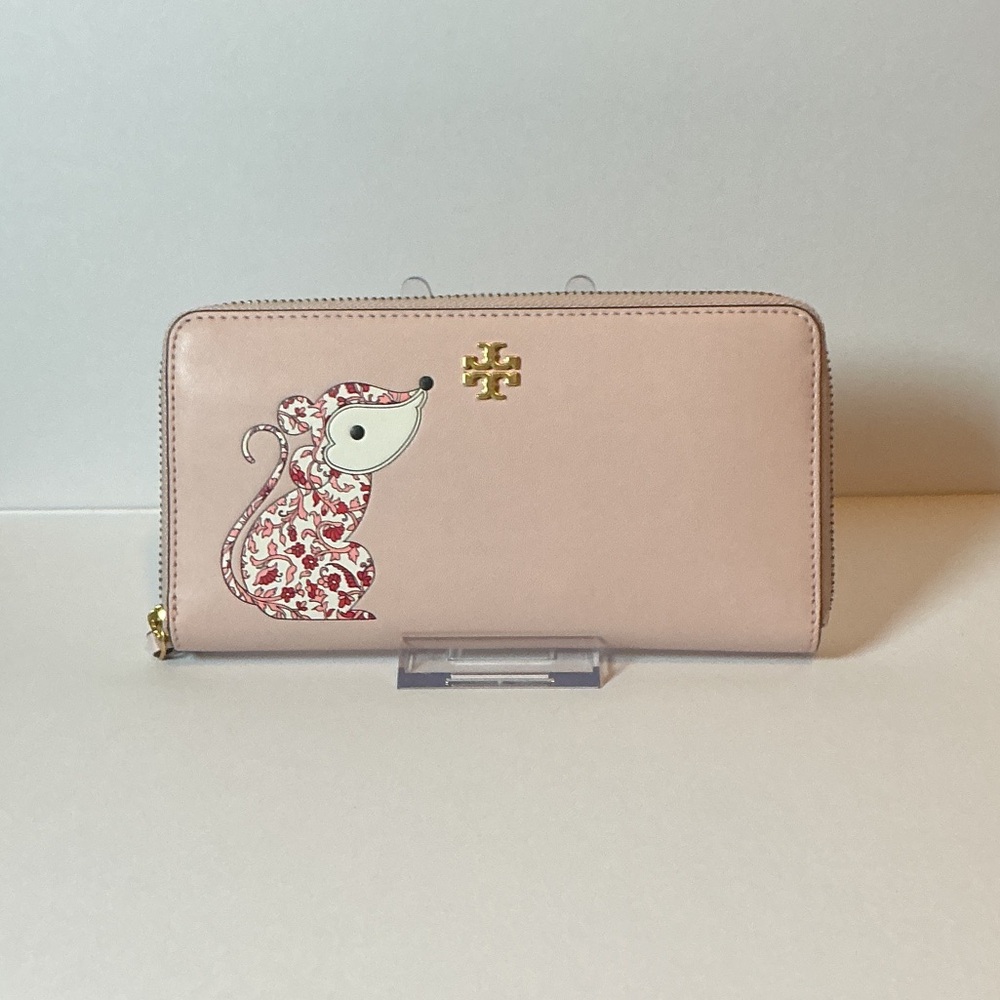 Tory Burch Carter Continental Wallet (Ruby The Rat Edition)